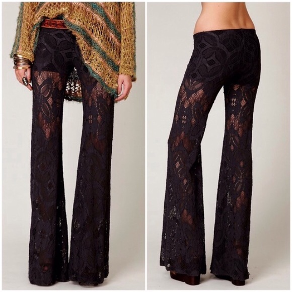 lace bell bottoms